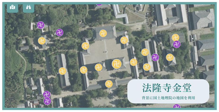 建築マップを公開しました