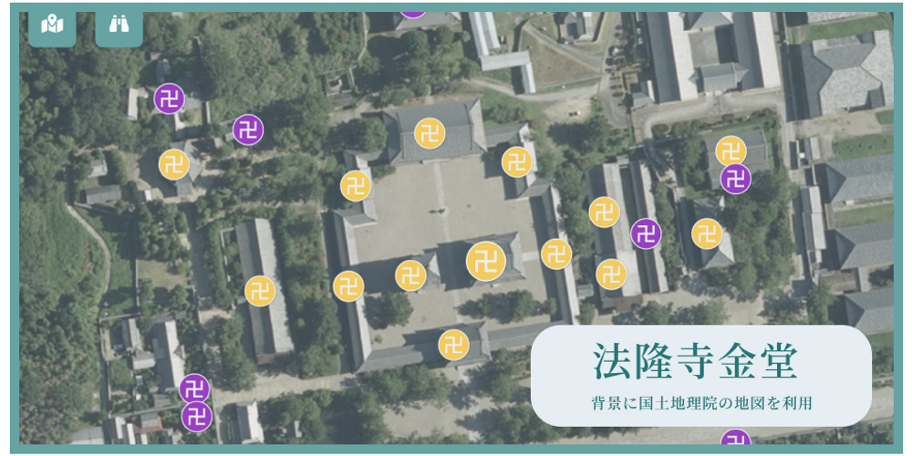 建築マップを公開しました